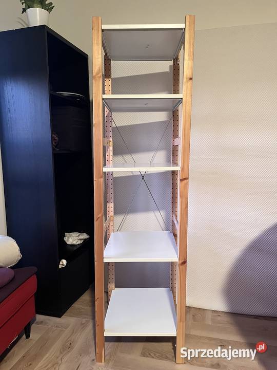 Regał Ikea IVAR sosna białe metalowe półki Wrocław