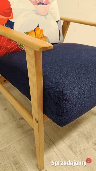 fotel prl design stary renowacji łódzkie Radomsko
