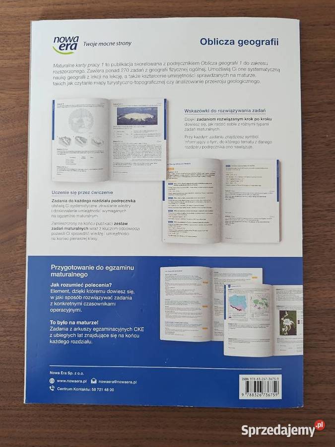 Maturalne karty pracy Oblicza geografii 1 miękka