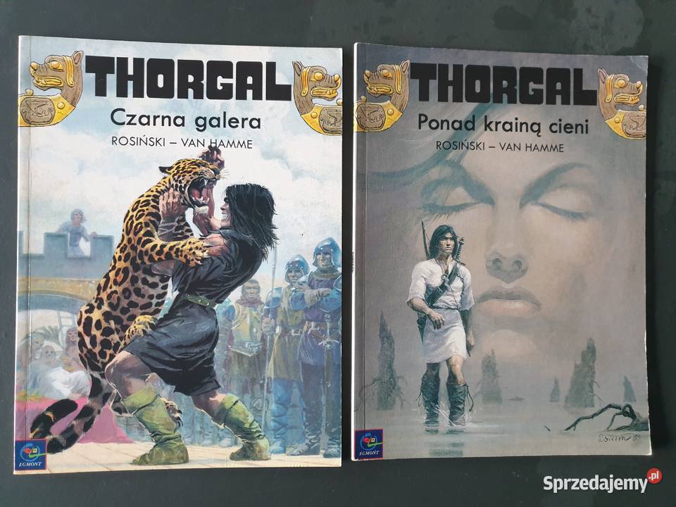 Thorgal 7 komiksów pierwsze wydanie Orbita Rok wydania 1990 Komiksy pomorskie Gdynia