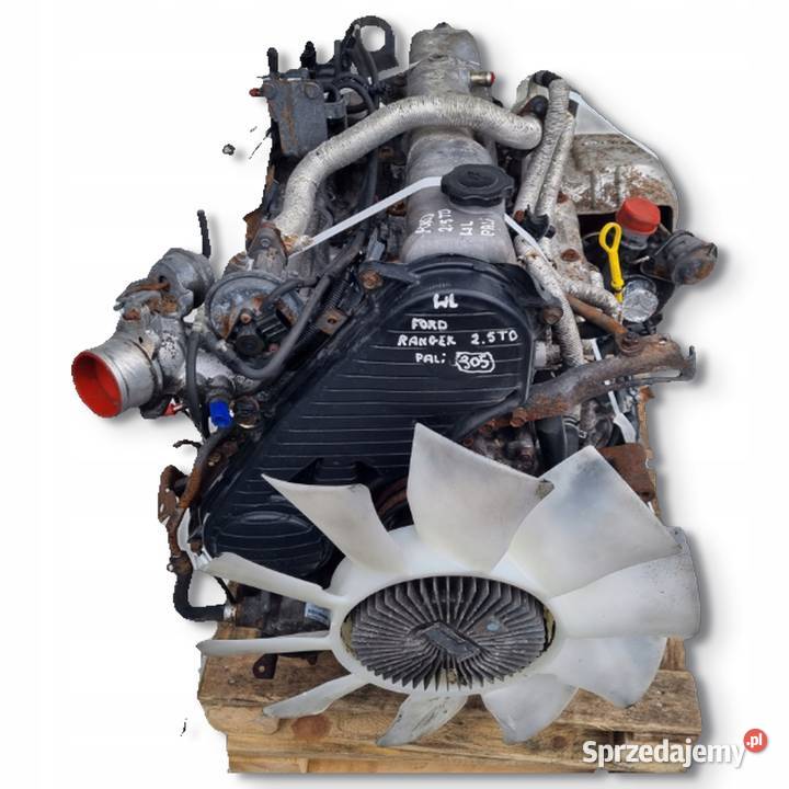 SILNIK KOMPLET Ford B2500 25 TD 109 9806r WL Chełm