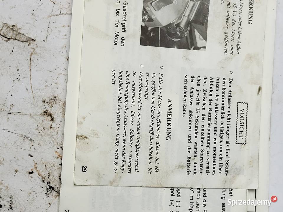 instrukcja obsługi kawasaki zrx1100 Rybnik