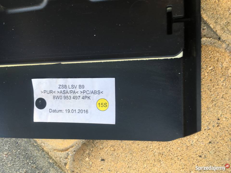 Obudowa manetek do audi a5 z tempomatem osobowe Zawieszenie i układ kierowniczy Żukowo