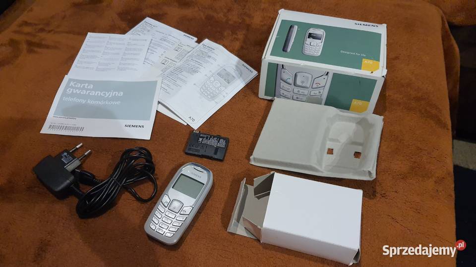Telefon Siemens A70 polskie menu pudełko Lublin sprzedam