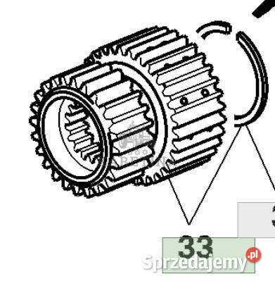 John Deere POWERQUAD 6820 6920 6920S Piasta Jastrzębniki