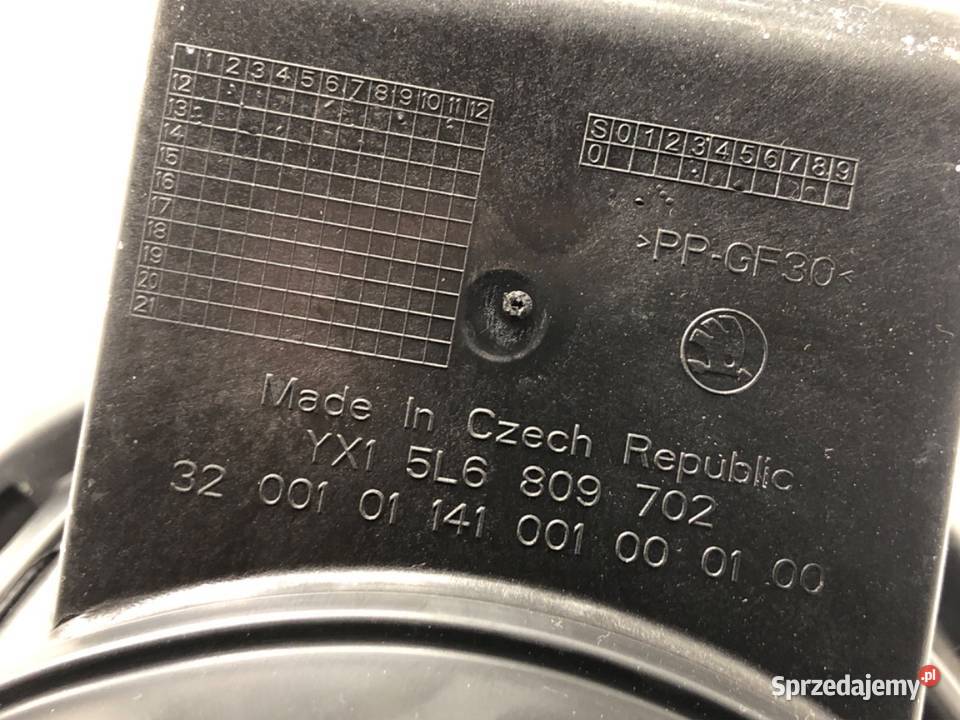 KLAPKA WLEWU PALIWA SKODA YETI 5L6809702