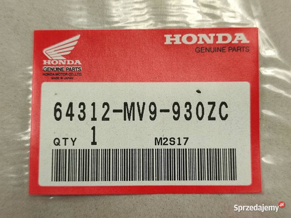 NAKLEJKA CBR PRAWY BOCZEK HONDA CBR600F lubelskie sprzedam