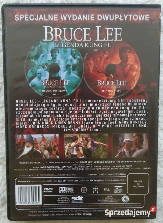 Film DVD Bruce Lee Legenda kung fu mazowieckie sprzedam