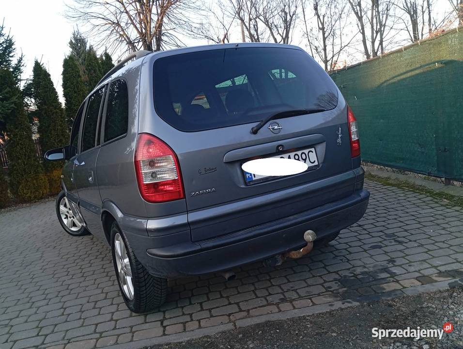 ZAFIRA LIFT 20 DIESEL 1 WŁAŚĆ 7 OSÓB ZAREJESTR hak
