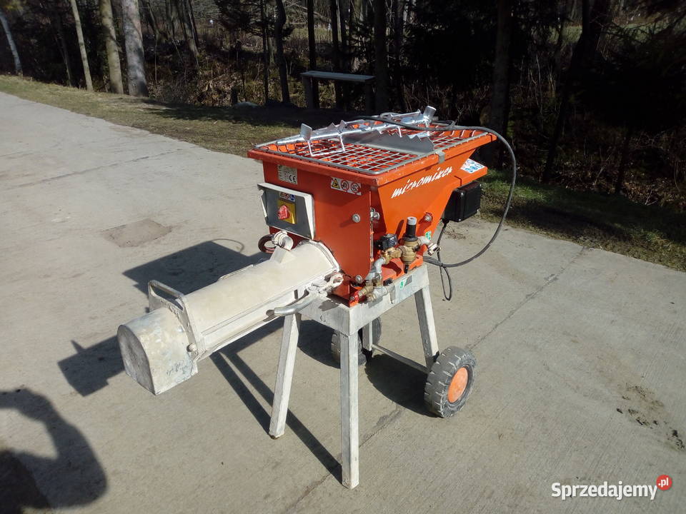 Agregat tynkarski Mieszalnik przeplywowy Elektryczne Nowy Sącz