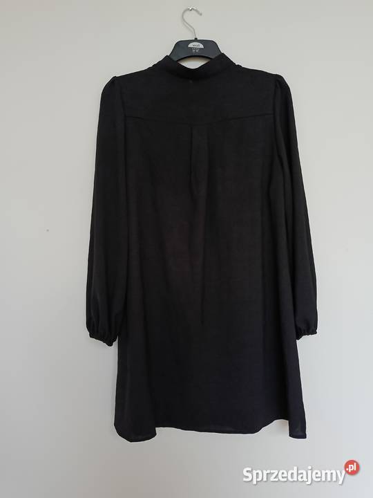 Sukienka damska SHEIN czarna zapinana pod szyją Rozmiar 42(XL) Spódnice i sukienki Gdynia sprzedam