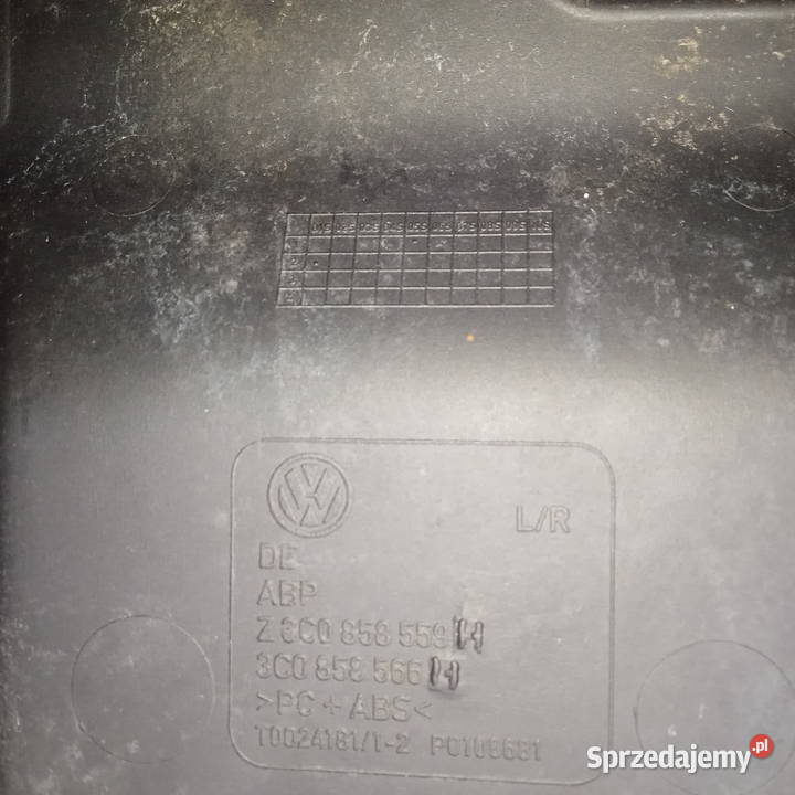 VW Passat B6 Osłona Obudowa kolumny kierowniczej Wyposażenie wnętrza Dębica