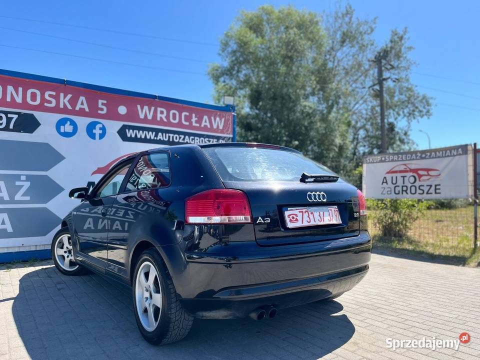 Audi A3 8P 20 Benzyna 150 Alufelgi Klima Zadbany Wrocław