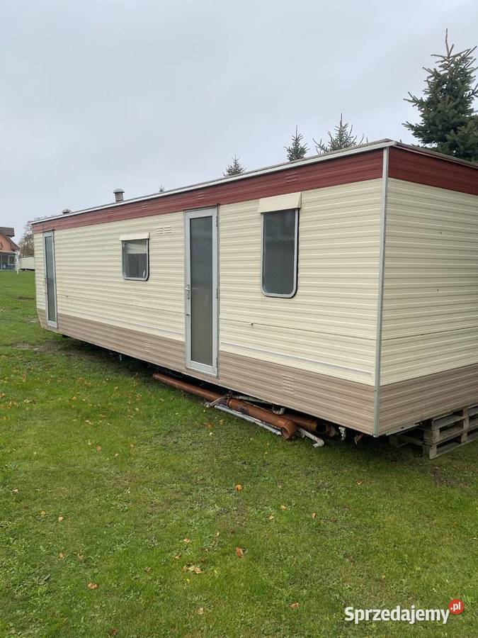 Domek holenderski angielski przyczepa kempingowa Niechorze