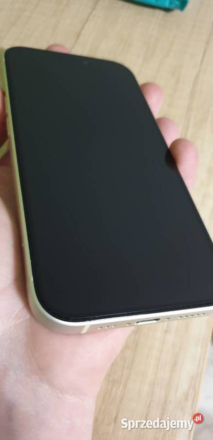 Iphone 15 żółtozłoty stan IDEALNY Jasionka sprzedam