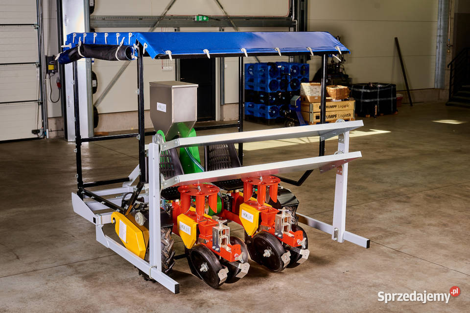 Sadzarka karuzelowa do rozsady warzyw 25 rzędów Proszówka