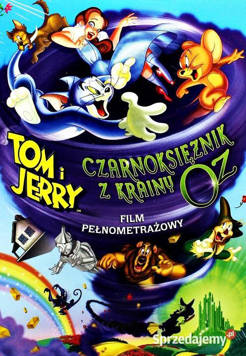 TOM I JERRY CZARNOKSIĘŻNIK Z KRAINY OZ Kultura i Rozrywka Kalisz