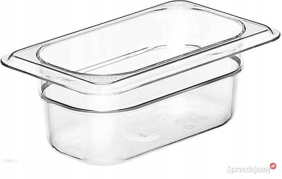 Camwear GN 19 z poliwęglanu Cambro 65 mm Góra