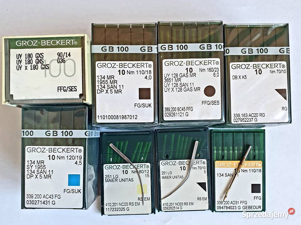 Igły szwalnicze GROZBECKERT Produkcja sprzedam