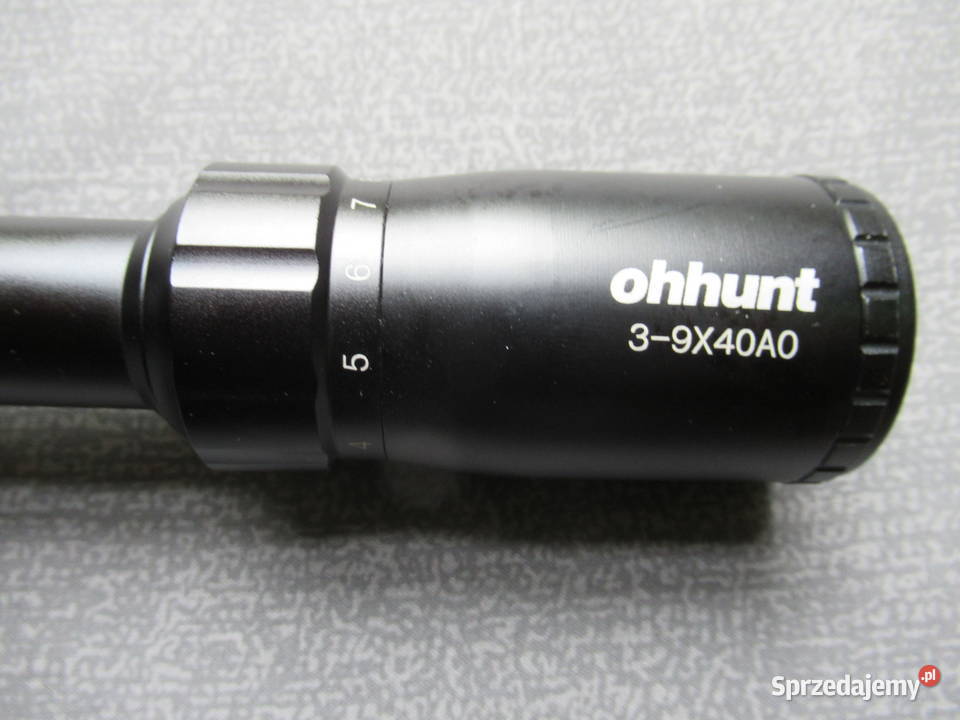 Luneta Ohhunt 39x40 AO tubus 254 mm świętokrzyskie