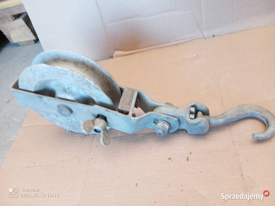 Bloczek kółko do wyciągania Stargard