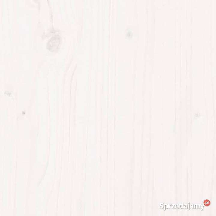 Łóżko piętrowe z dachem białe lite drewno Łóżka mazowieckie sprzedam
