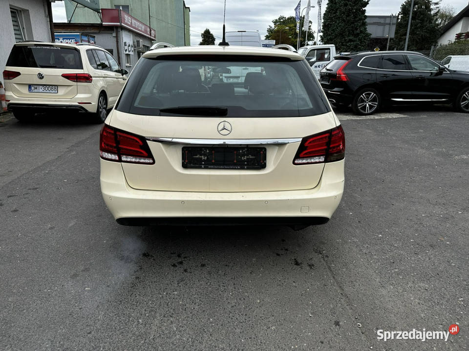 Mercedes E 260 E200 CDI Bluetec 7Gtronie 2015 Syców