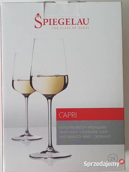 Kieliszki Spiegelau kieliszek capri zestaw