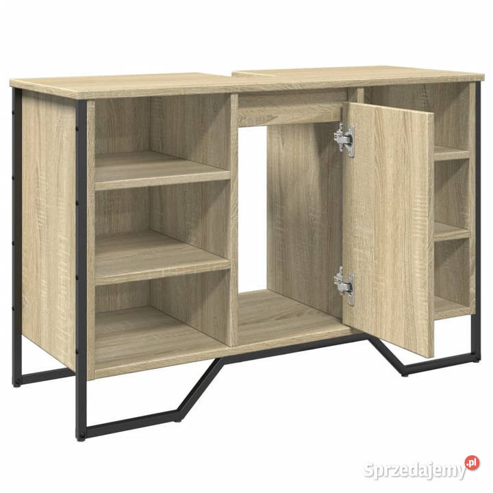 Szafka pod umywalkę dąb sonoma 91x35x60 WM848665 Pozostałe mazowieckie Warszawa