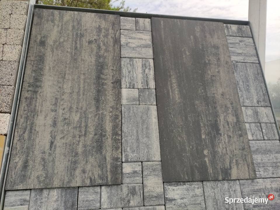 Płyta tarasowa betonowa 100507 45 sztuka bazalt Myślenice