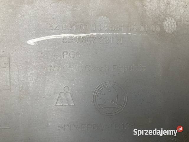 Skoda Octavia III lift zderzak przedni przód