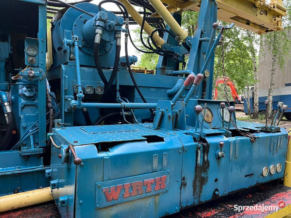 Wiertnica wirth B1 wiercenie studni głębinowych Rok produkcji 1992