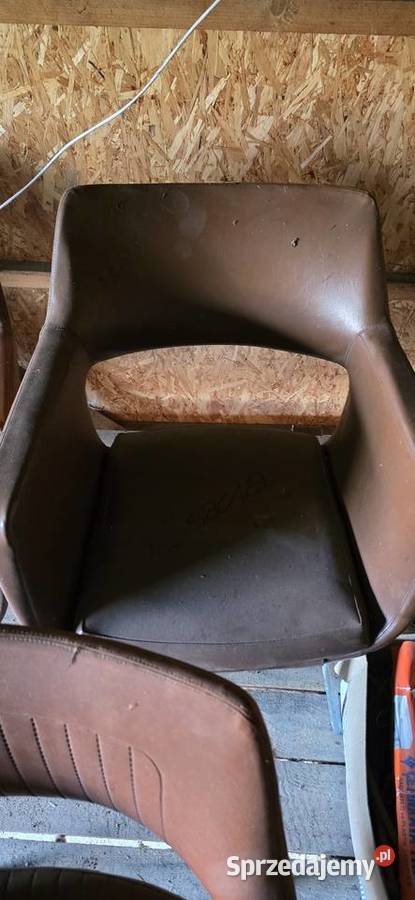 Fotele 5 meblomet vintage PRL Kraków sprzedam