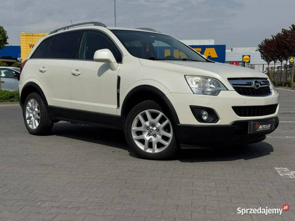 Opel Antara Perła Skóra Nawigacja StartStop biały mazowieckie Warszawa