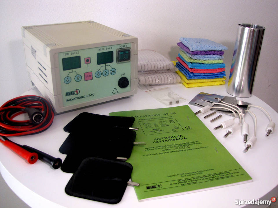 Aparat do jonoforezy galwanizacji Galvatronic Wrocław