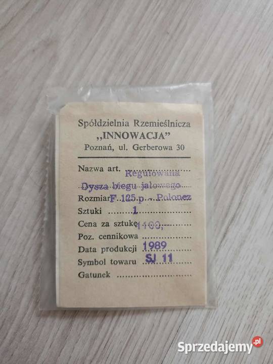 Fiat 125p Polonez Nowa dysza regulowana biegu Łódź