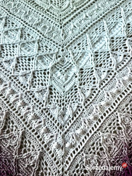 Chusta szydełkowa małopolskie Królowa Górna