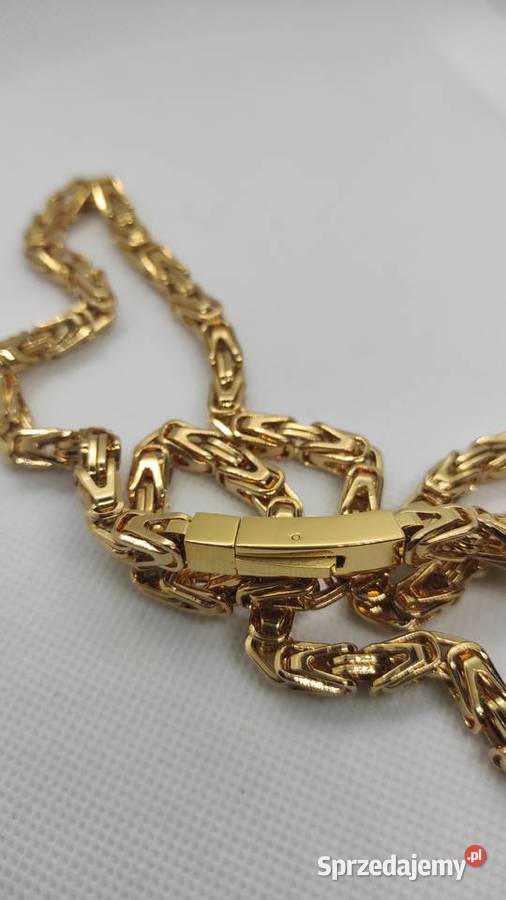 Łańcuszek królewski piękne zapięcie na szufladkę Białystok