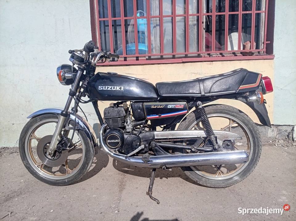 Suzuki gt 125 gold label Suzuki śląskie Ruda Śląska