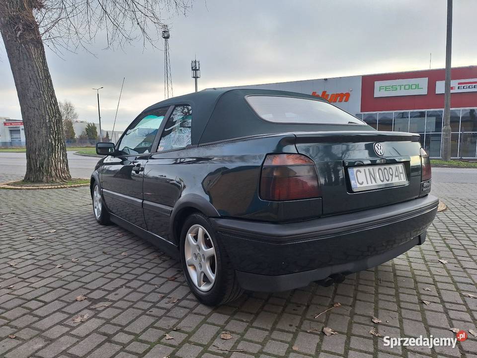 Vw Golf cabrio 20 lpg sprowadzony Inowrocław sprzedam