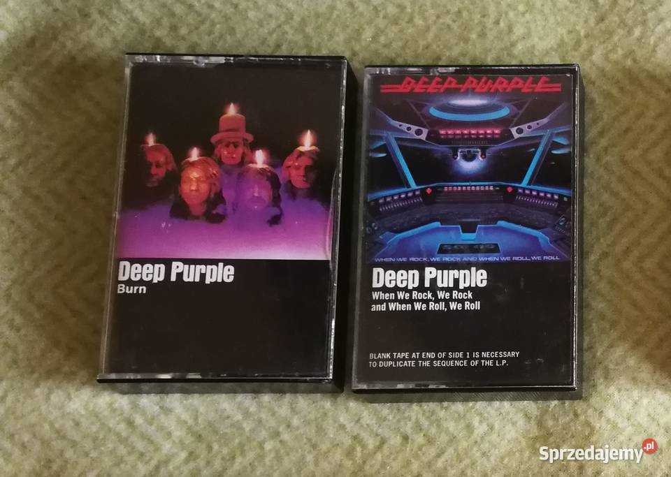 Zestaw 2 kaset Deep Purple USA Kanada Warner Szczecin