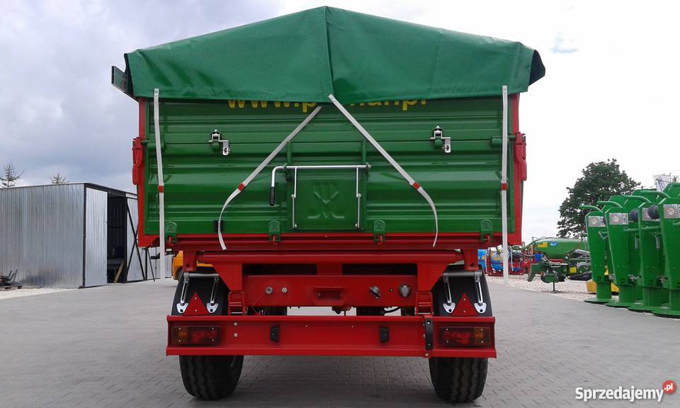 Przyczepa rolnicza dwuosiowa Pronar T6532 wąska