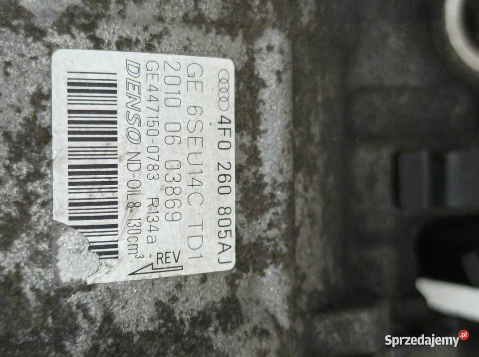 SPRĘŻARKA KLIMATYZACJI 4F0260805AJ 30 TDI Audi sprzedam