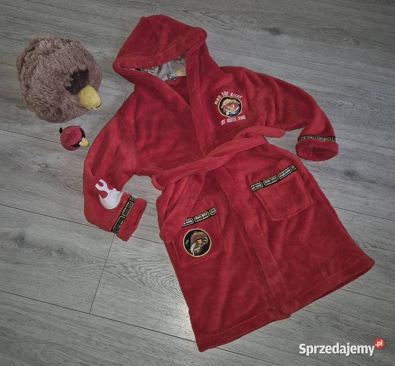Szlafrok szlafroczek Angry Birds plus maskotki Łódź