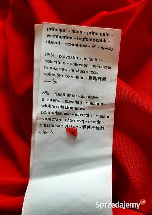 Piękna czerwona letnia sukienka Promod Warszawa