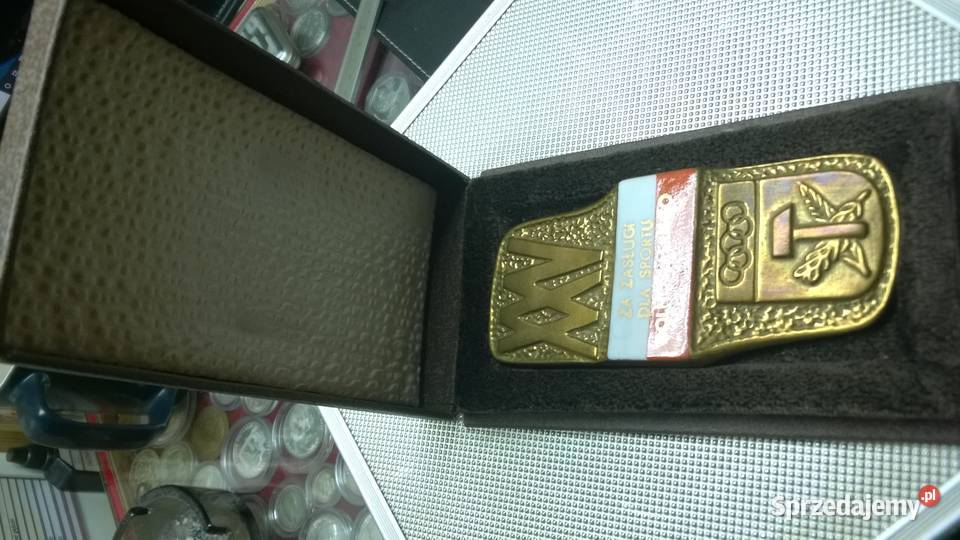 MEDAL XXV zasługi sportu dolnośląskiego plakieta Warszawa