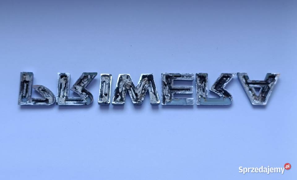 Napis emblemat Nissan Primera P12 0207r Lipno