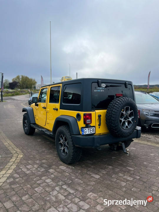 Jeep Wrangler sport wrangler unlimited III automatyczna Słupsk