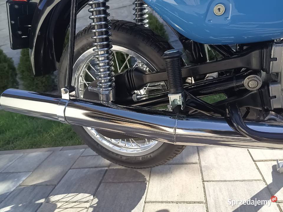 Nowa nowy motocykl MZ ETZ 150 zarejestrowany Zduńska Wola