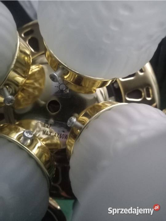 Żyrandol z wiatrakiem NESCO Kraków